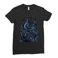 Alice & The Hookah Smoking Caterpillar Ladies Fitted T-shirt | Artistshot