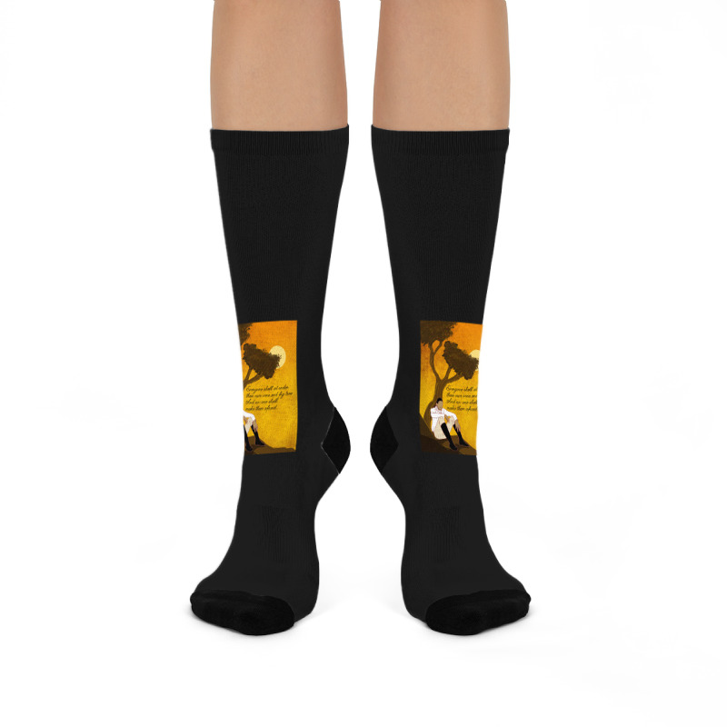 Vine And Fig Tree Artwork Crew Socks | Artistshot