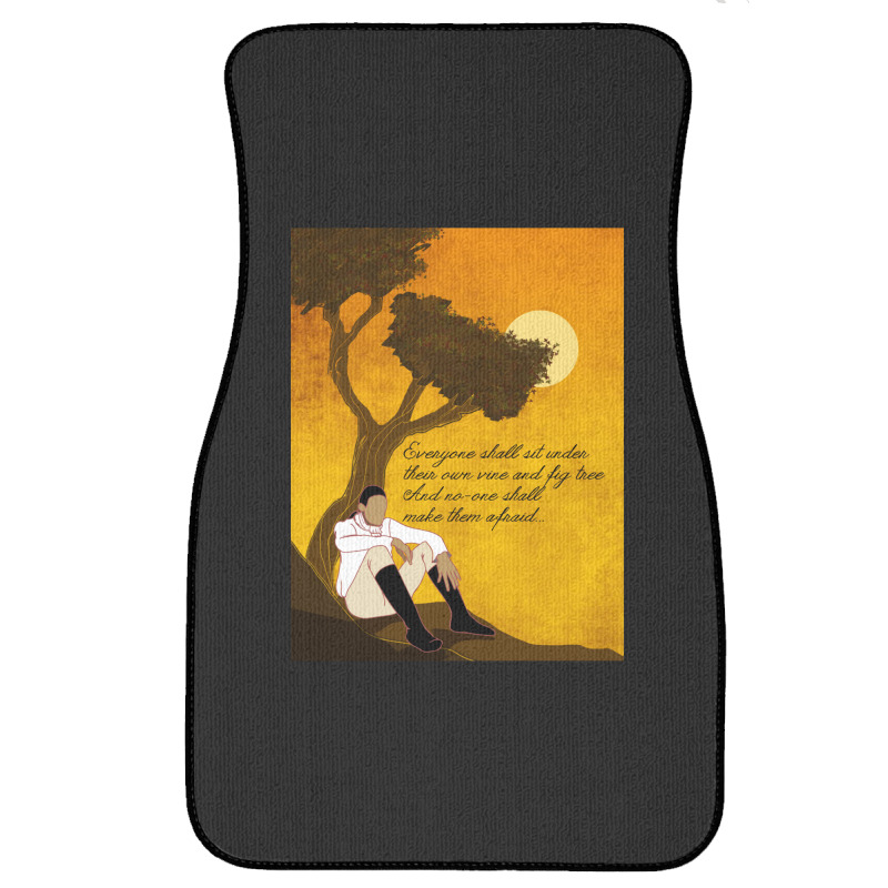 Vine And Fig Tree Artwork Front Car Mat | Artistshot