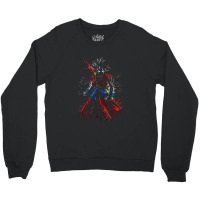 Goku Power Pole Ink Splatter For Boyfriend Crewneck Sweatshirt | Artistshot