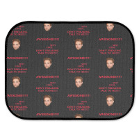 Rob-ert Patt-ins-on I Think The Twilight Movies Are Awesome Rear Car Mat | Artistshot