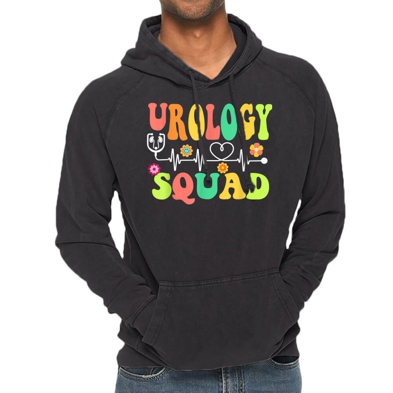 Groovy Urology Squad Cute Urologist Nurse Doctor Medical Cna T Shirt Vintage Hoodie by nilaeshuhyfa | Artistshot