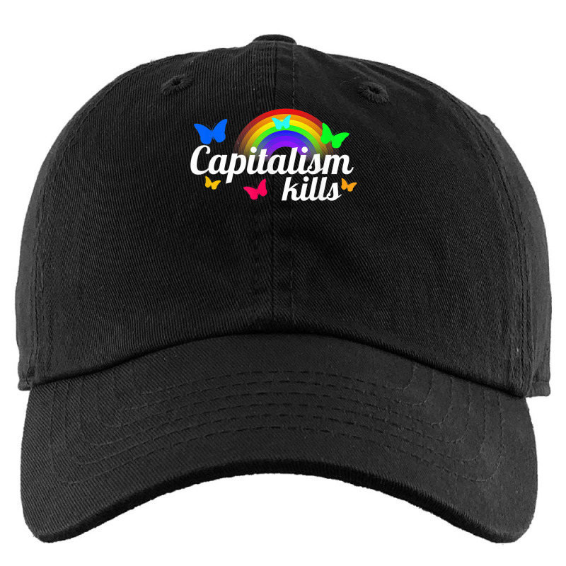 Capitalism Kills Nihilist Kidcore Anti Capitalist Socialist Kids Cap by WillettaIngber | Artistshot