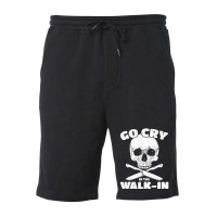 Cook Go Cry In The Walk-in Chef Cooking Fleece Short | Artistshot