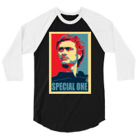 José Mourinho The Special One Presidential Design Essential 3/4 Sleeve Shirt | Artistshot