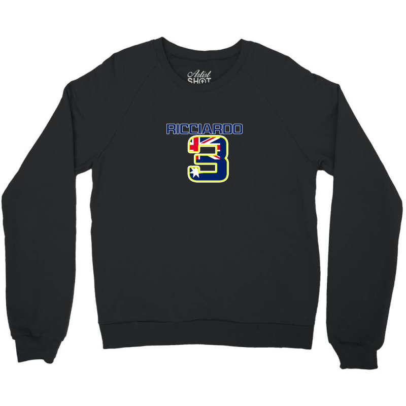 Daniel Ricciardo Formula Crewneck Sweatshirt by apolitery | Artistshot