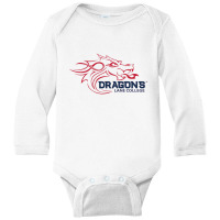 Lane College Dragons. Long Sleeve Baby Bodysuit | Artistshot