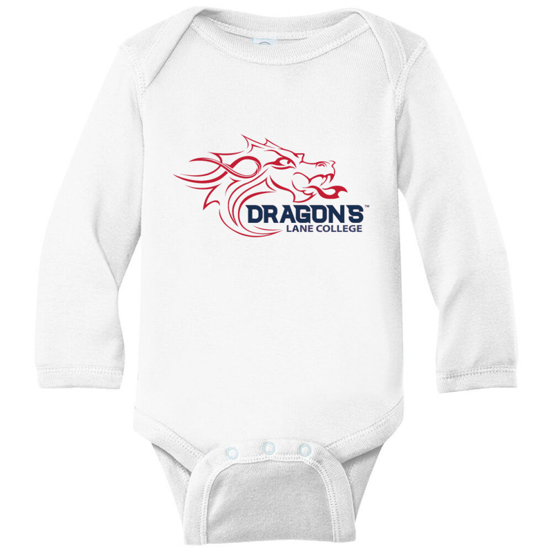 Lane College Dragons. Long Sleeve Baby Bodysuit by cm-arts | Artistshot