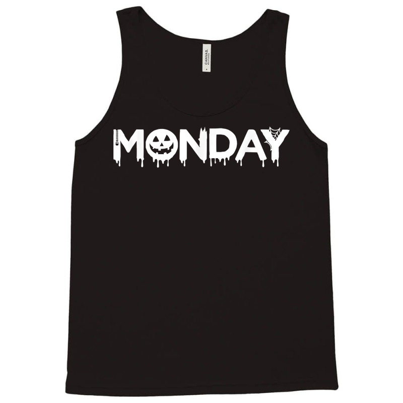 Monday Costume Funny Halloween Office Party Work Colleague T Shirt Tank Top by birijeboto | Artistshot