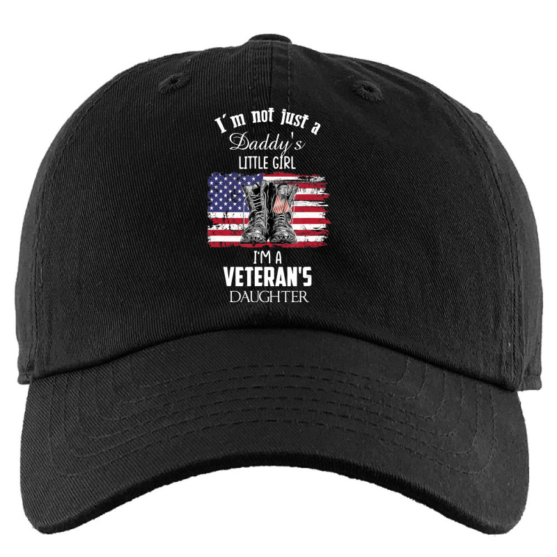 I'm Not Just A Daddy's Little Girl I'm A Veteran's Daughter Kids Cap by cm-arts | Artistshot