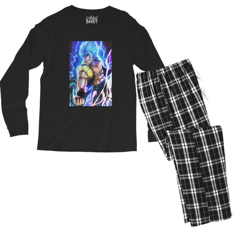 Wildest Blue God Fusion Gift Men's Long Sleeve Pajama Set | Artistshot