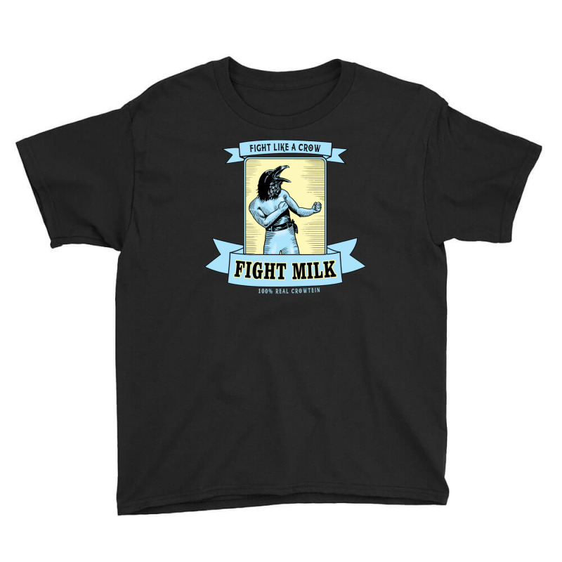 Fight Milk Youth Tee by cm-arts | Artistshot