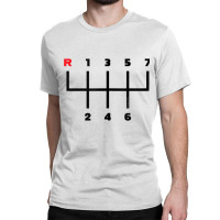 Manual Transmission Gear Shift Pattern (7 Speed) Tank Top Classic T-shirt | Artistshot