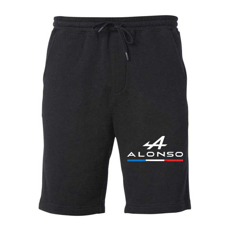 Fernando Alonso Alpine F1 2021 (tricolore) Fleece Short | Artistshot