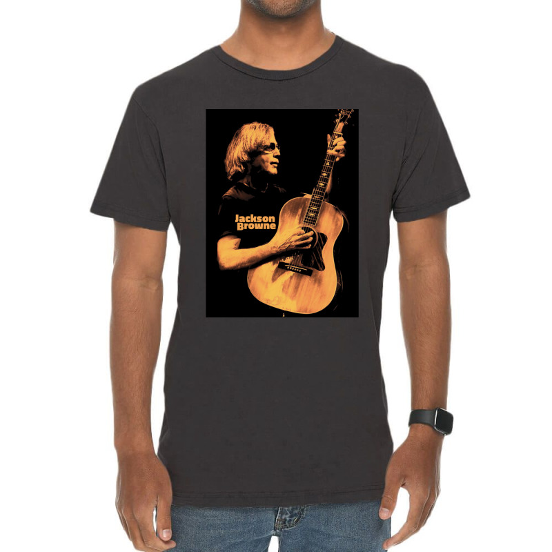 Bobon Jackson Browne Tour Vintage T-Shirt by cm-arts | Artistshot