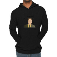 Dwight Identity Theft The Office Quotes Lightweight Hoodie | Artistshot