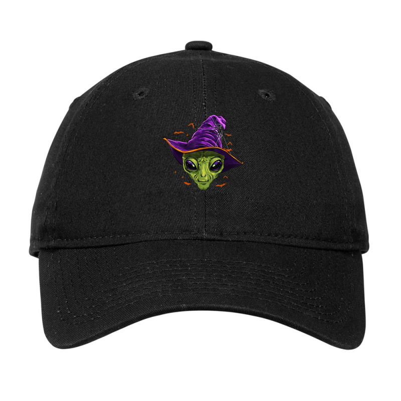 Alien Witch Halloween Ovni Lover Men Adjustable Cap | Artistshot