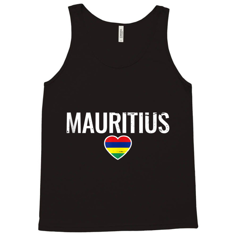 Mauritius Proud Mauritian Flag Tank Top Tank Top by cm-arts | Artistshot