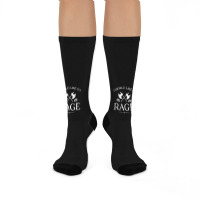 Barbarian - I Would Like To Rage Crew Socks | Artistshot