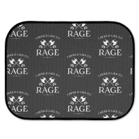 Barbarian - I Would Like To Rage Rear Car Mat | Artistshot