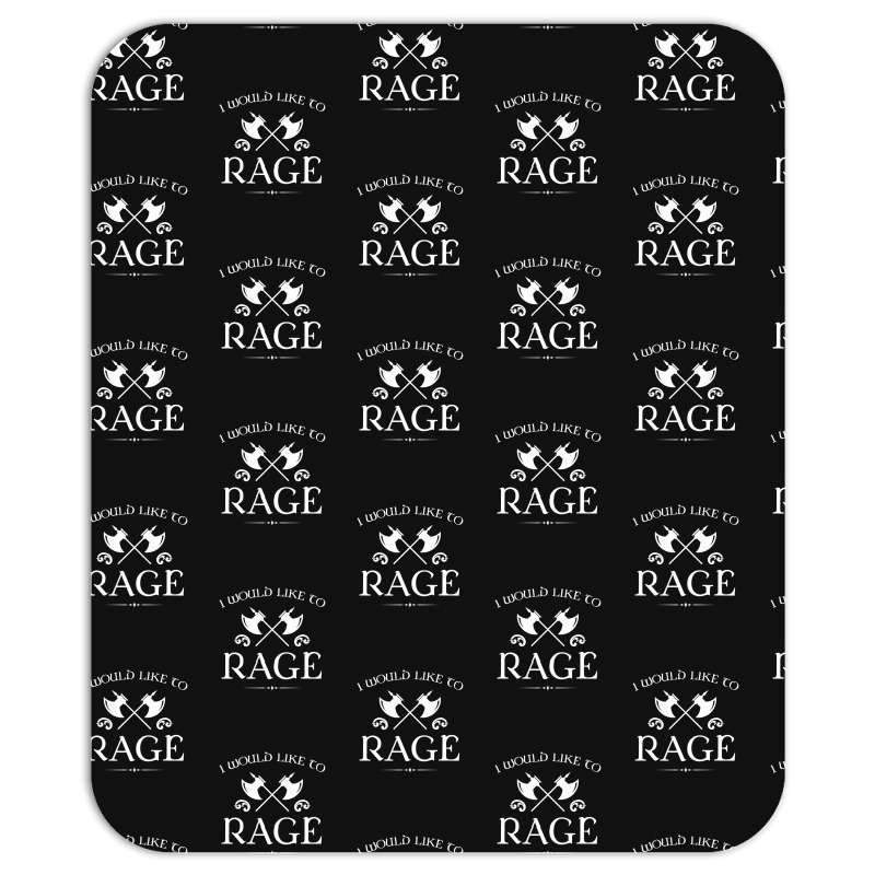 Barbarian - I Would Like To Rage Mousepad by cm-arts | Artistshot