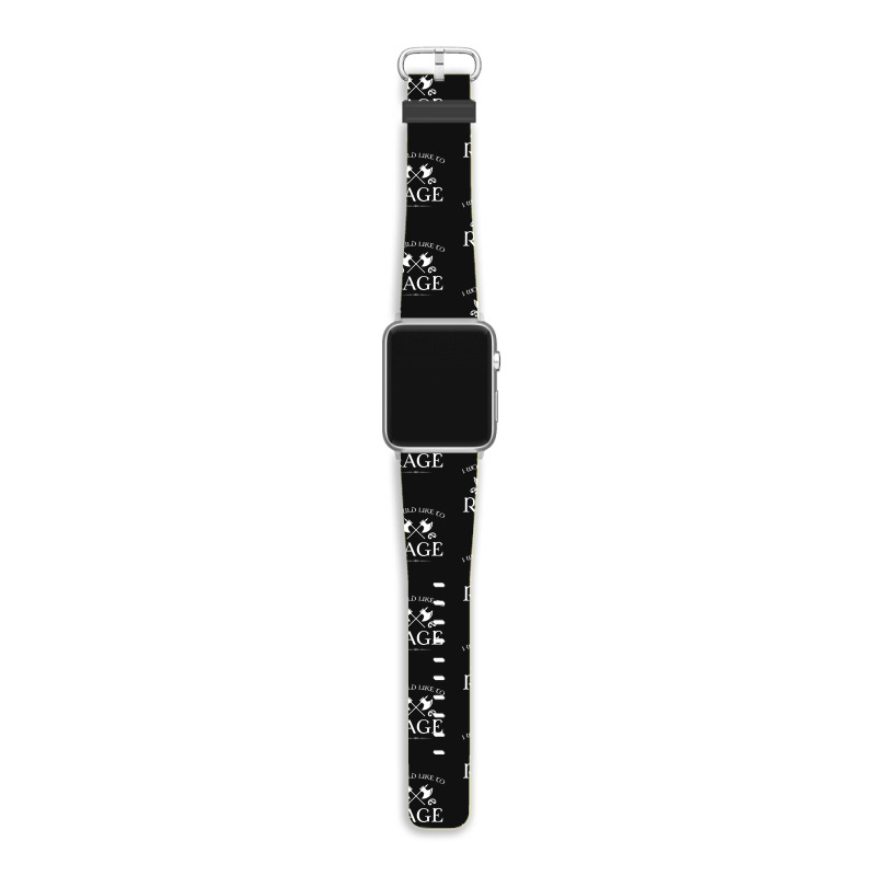 Barbarian - I Would Like To Rage Apple Watch Band by cm-arts | Artistshot