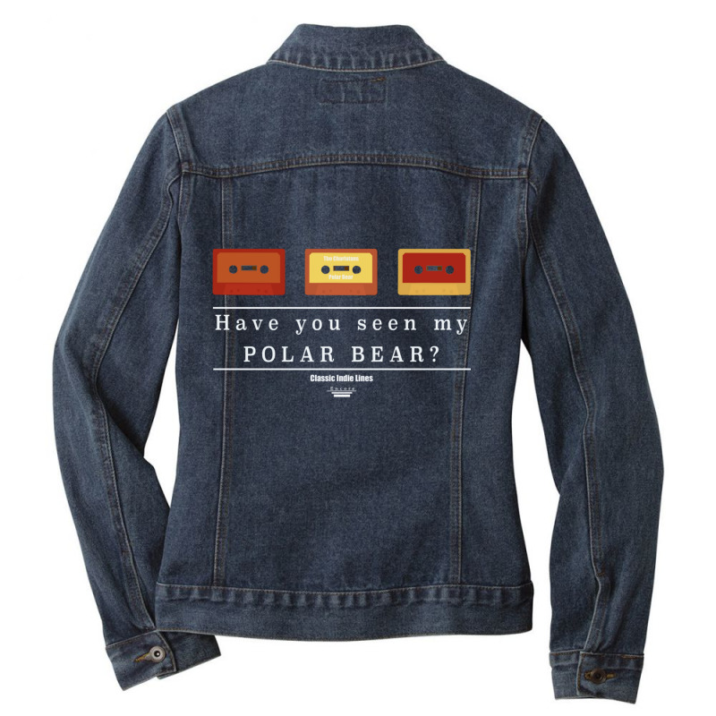 The Charlatans Polar Bear Cassette46 Ladies Denim Jacket by CARLARDORTON | Artistshot