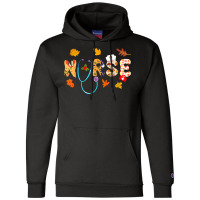 Turkey Day Nursing Thanksgiving Print Nurse Thanksgiving T Shirt Champion Hoodie | Artistshot