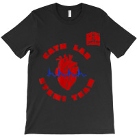 Cardiology Cardiac Cath Lab Code Stemi Team Cardiac Rn T-shirt | Artistshot