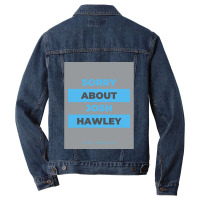 Dear America Sorry About Josh Hawley  Graphic Men Denim Jacket | Artistshot