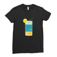 Summer Drink Ladies Fitted T-shirt | Artistshot