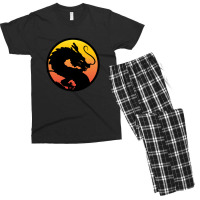 Z Fighter Kombat Gradient Gift Men's T-shirt Pajama Set | Artistshot