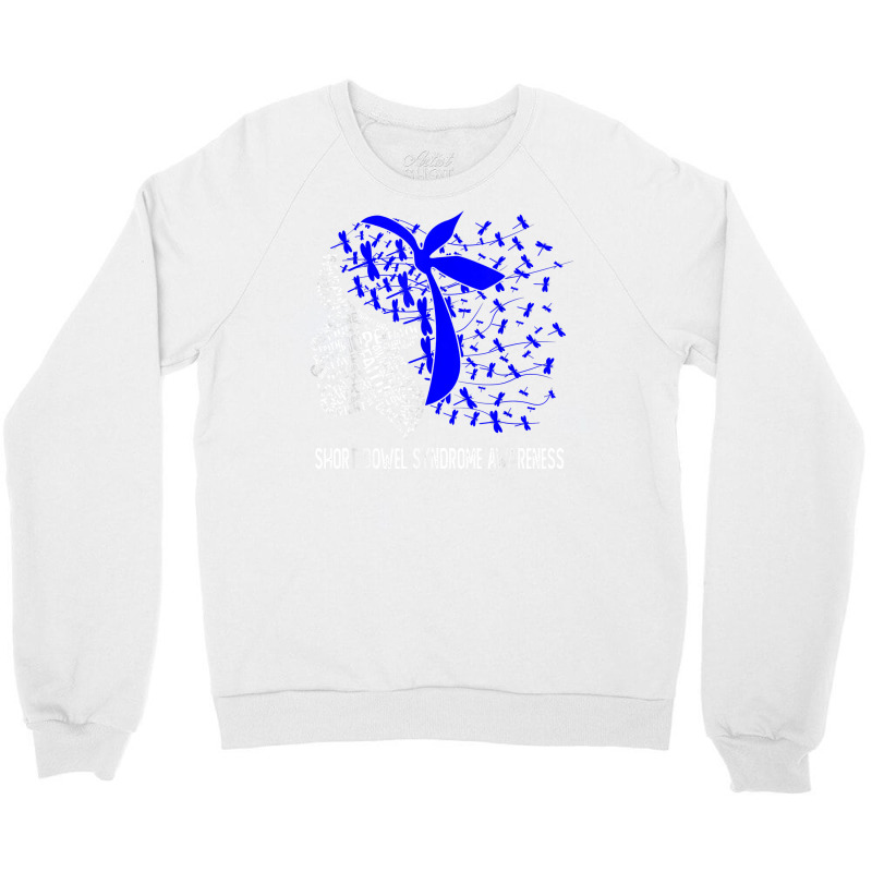 Women Gifts We Wear Blue For Short Bowel Syndrome Awareness T Shirt Crewneck Sweatshirt by cm-arts | Artistshot