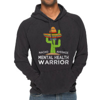 Awareness Mental Health Warrior Vintage Hoodie | Artistshot