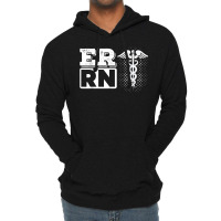 Er Rn Emergency Room Registered Nurse Nursing Medicine Lightweight Hoodie | Artistshot