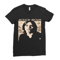 Jackson Browne Tour 2017 Ladies Fitted T-shirt | Artistshot