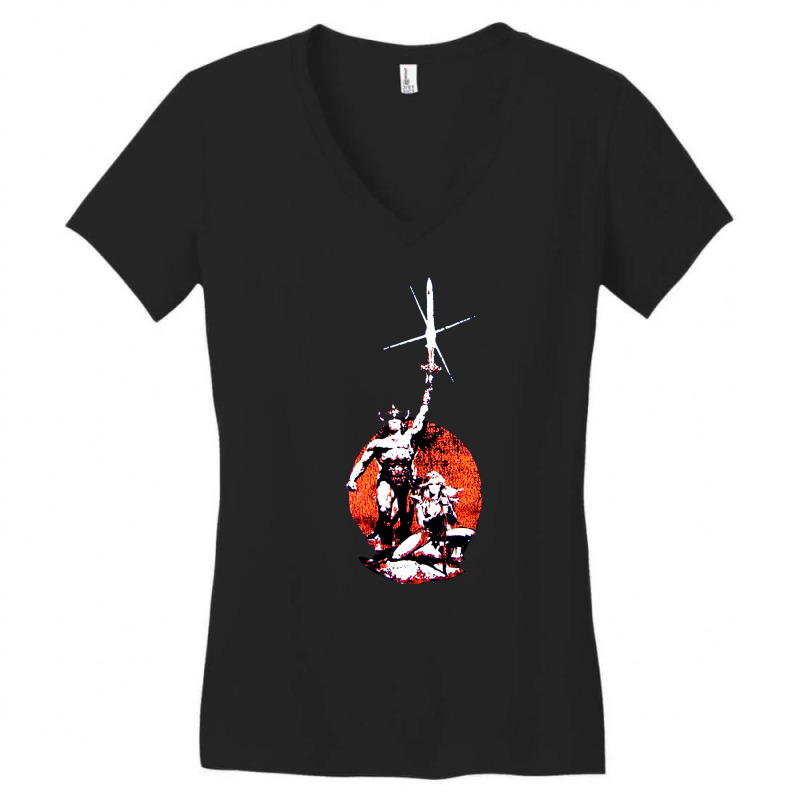 Conan The Barbarian, Conan, The Barbarian, Conan The Barbarians, Conan Women's V-Neck T-Shirt by SHBVJN | Artistshot