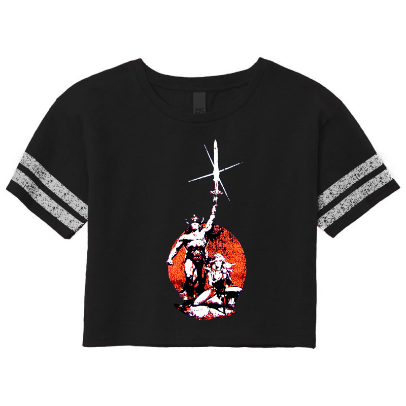 Conan The Barbarian, Conan, The Barbarian, Conan The Barbarians, Conan Scorecard Crop Tee by SHBVJN | Artistshot