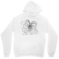 Vintage Black Octopus Marine Biologist Ocean Sea Life 5 Unisex Hoodie | Artistshot