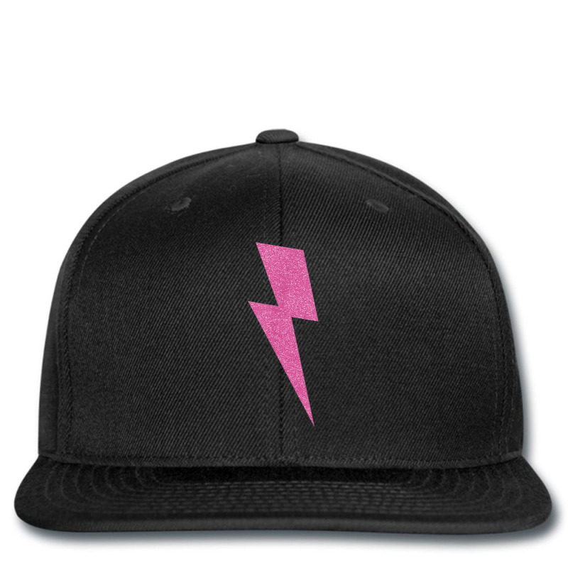 Lightning Bolt Thunder Pink Design Printed hat by HailieKey | Artistshot