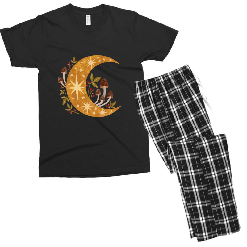 Forest Moon Men's T-shirt Pajama Set by cm-arts | Artistshot