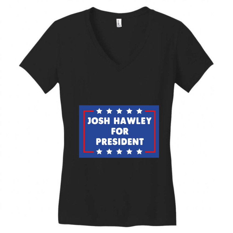 Josh Hawley For President Women's V-Neck T-Shirt by cm-arts | Artistshot