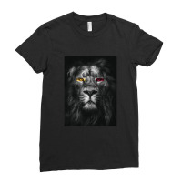 Galatasaray Aslan Ladies Fitted T-shirt | Artistshot