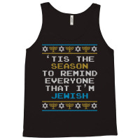 Funny Tis The Season Jewish Hanukkah Chanukah Tank Top | Artistshot