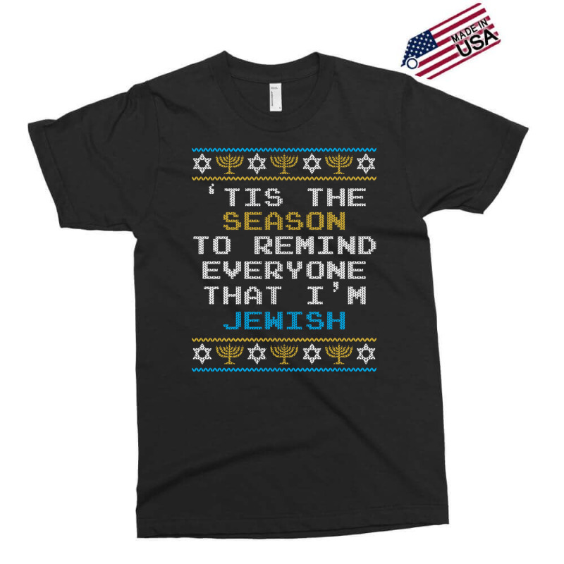 Funny Tis The Season Jewish Hanukkah Chanukah Exclusive T-shirt | Artistshot