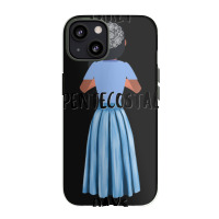 Funny Early Pentecostal Days Long Skirts Lace Head Covering Iphone 13 Case | Artistshot