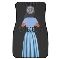 Funny Early Pentecostal Days Long Skirts Lace Head Covering Front Car Mat | Artistshot