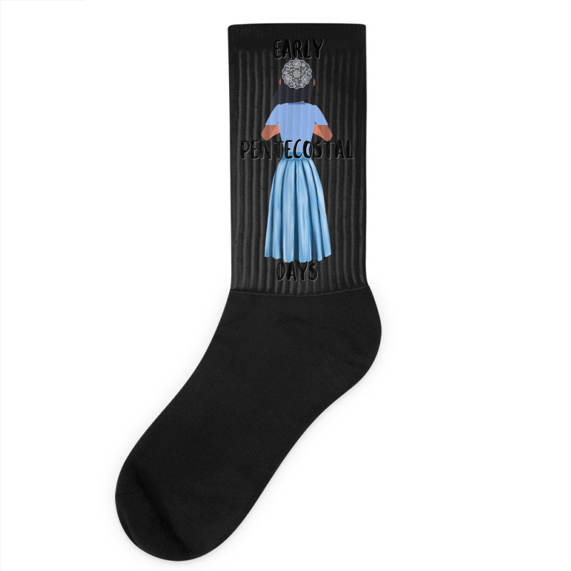 Funny Early Pentecostal Days Long Skirts Lace Head Covering Socks | Artistshot