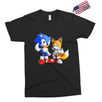 Chibi New Hedgehog And Tails Exclusive T-shirt | Artistshot