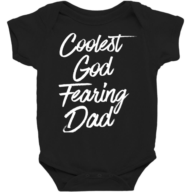 Best Dad Christian Quotes God Quote Christian Dad Baby Bodysuit by Min03 | Artistshot